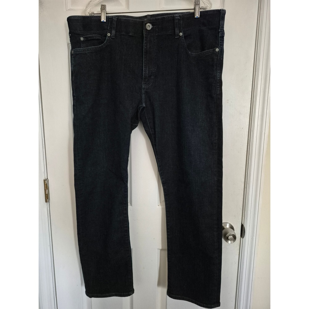 Lee Extreme Motion Slim Fit Straight Leg Jeans Dark Wash Mens 40x30 2015475